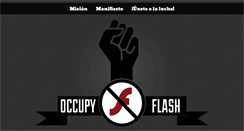 Desktop Screenshot of es.occupyflash.org