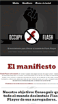 Mobile Screenshot of es.occupyflash.org